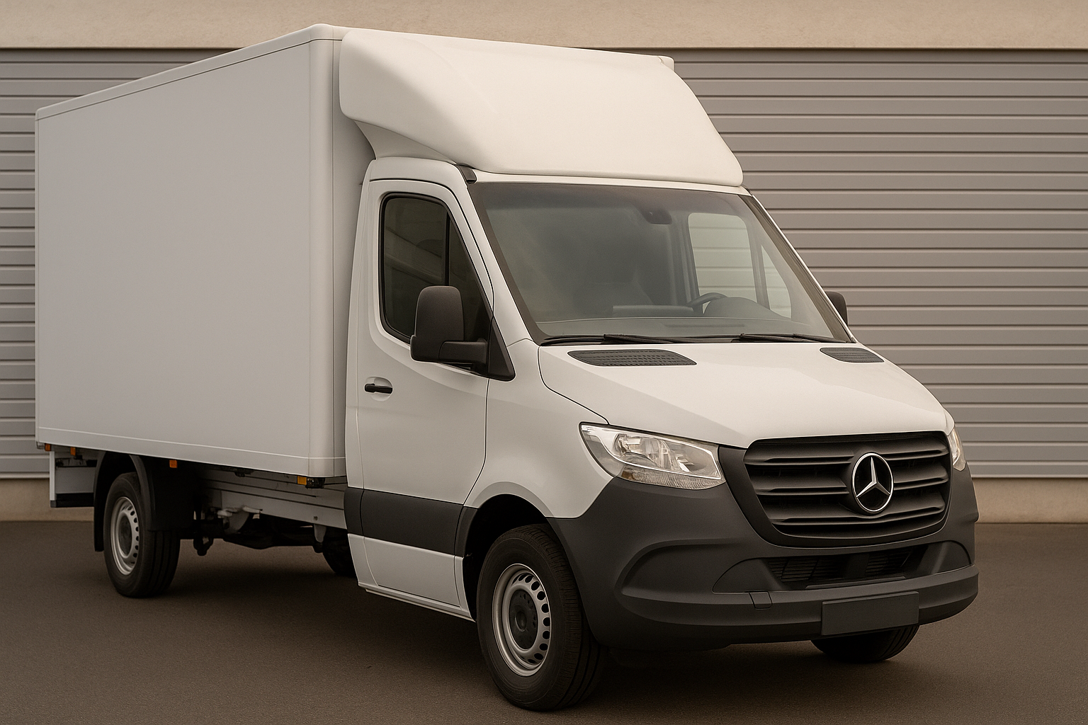 Professioneller Mercedes Koffer-LKW für Umzüge in Wien und Niederösterreich - Premium Transporter mieten